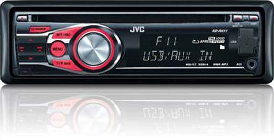 KD-R411 JVC  3  USB .